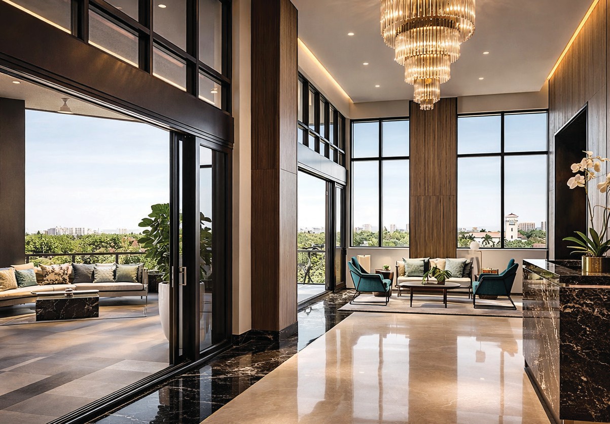 MG-1100 Impact Resistant Multi-track Sliding Glass Door